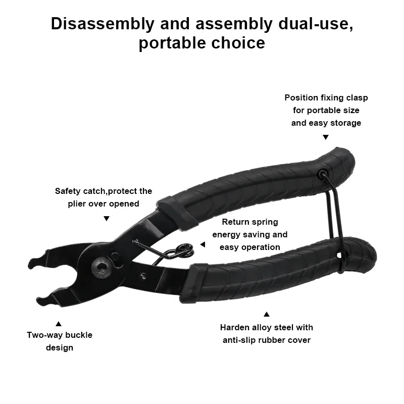 Bicycle Link Chain Buckle Pliers