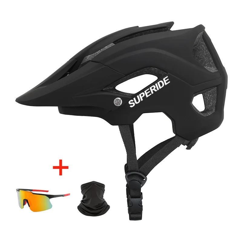 SUPERIDE MTB DH Helmet & Gear Set