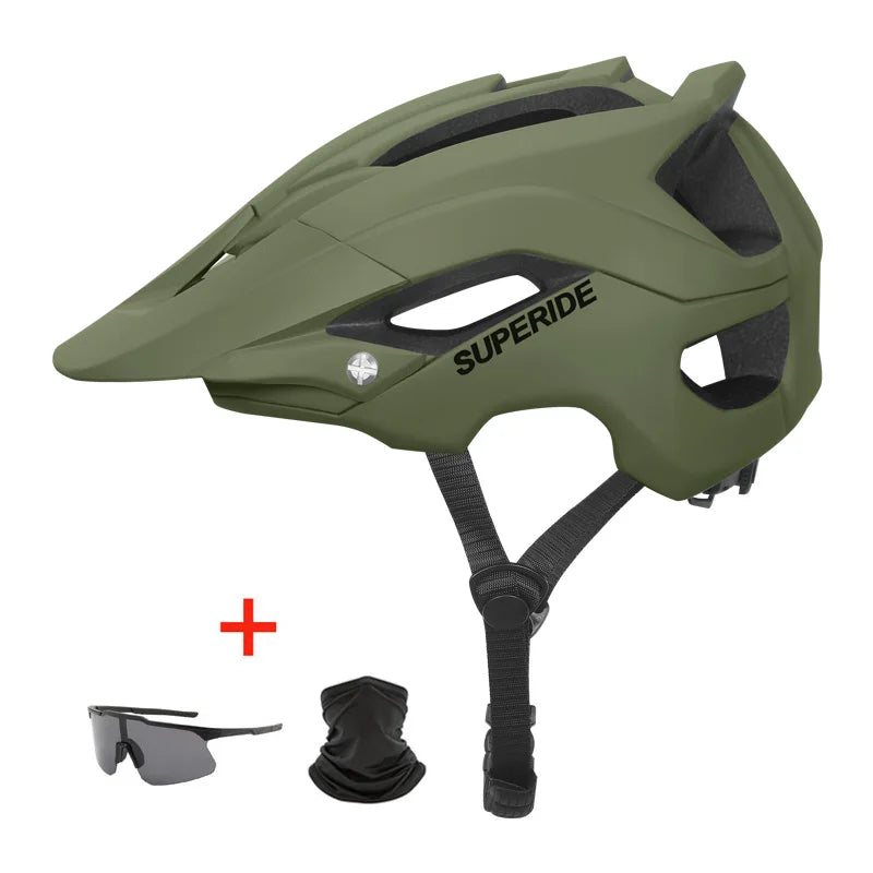 SUPERIDE MTB DH Helmet & Gear Set