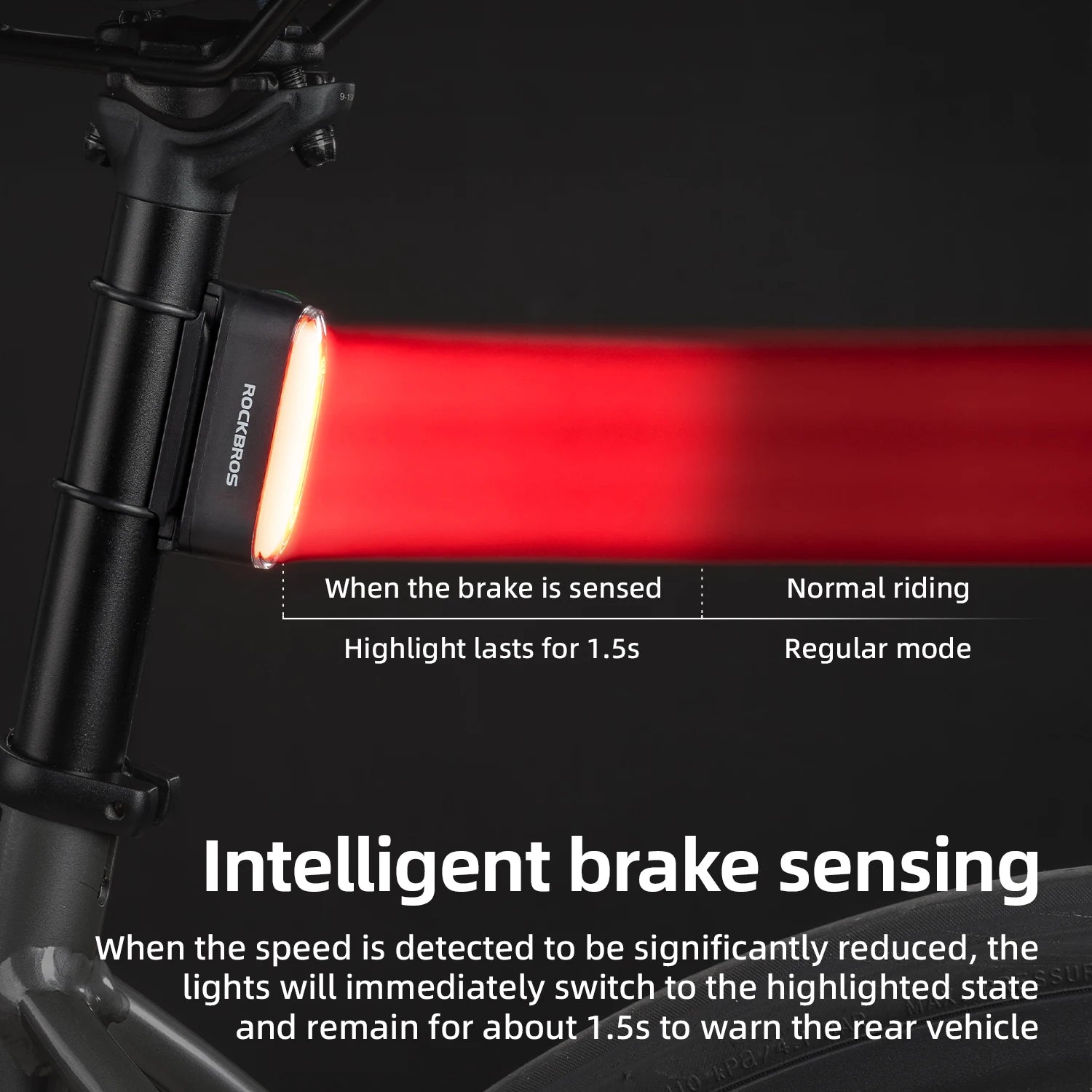 The RockBros AuraTail Smart Light