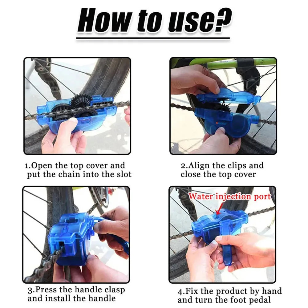 Bike Chain Cleaner Kit