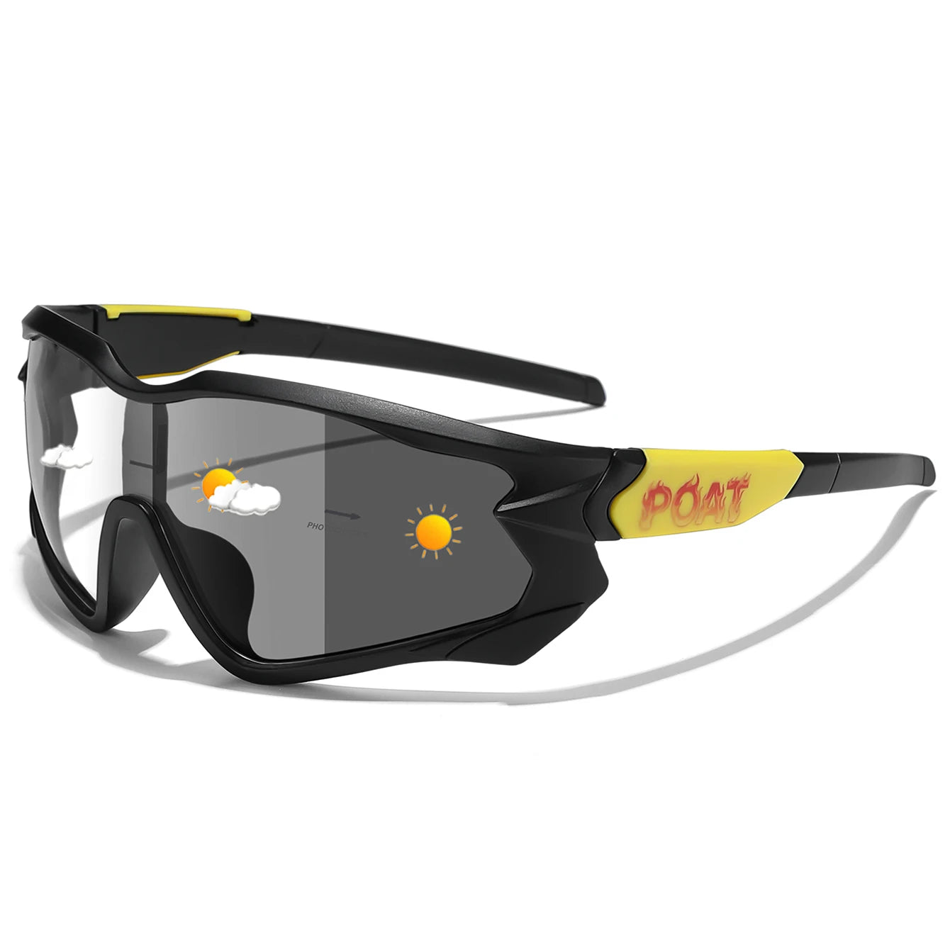 Chameleon Pro-Vision Photochromic Cycling Glasses