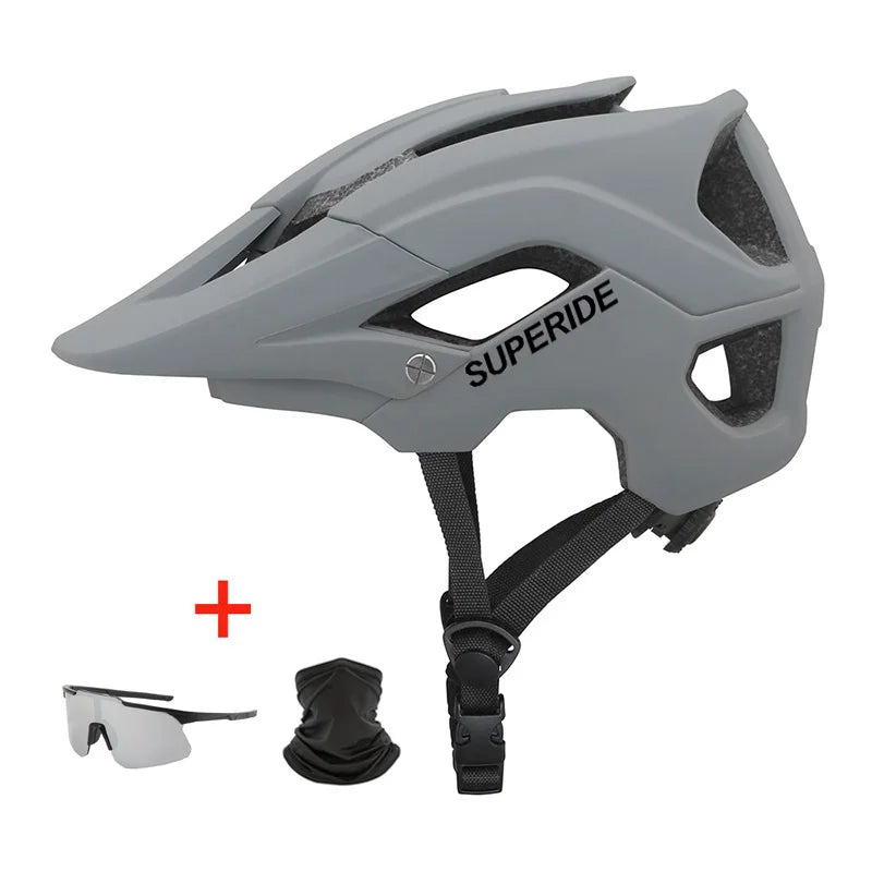 SUPERIDE MTB DH Helmet & Gear Set
