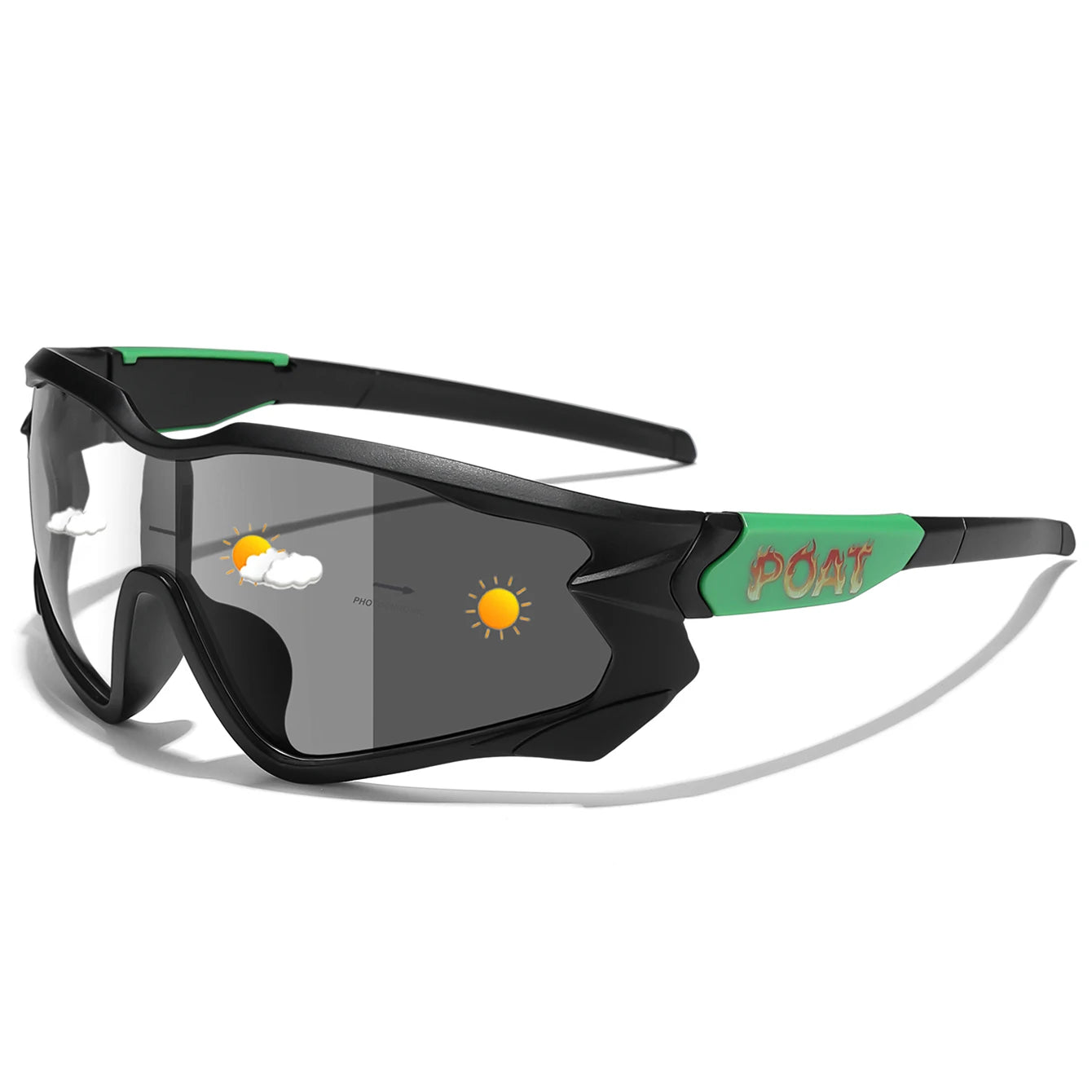 Chameleon Pro-Vision Photochromic Cycling Glasses