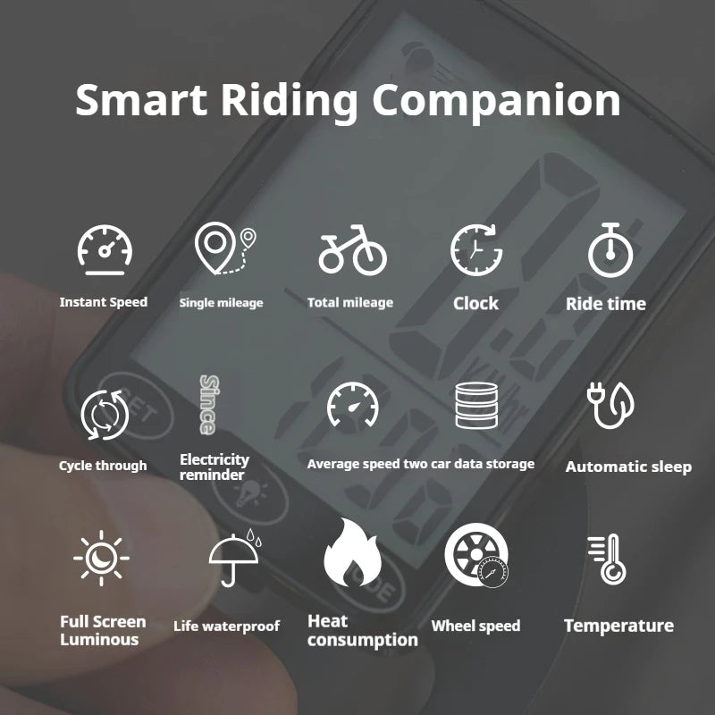 Product Name: OFFBONDAGE Ride-Lite Wireless Cycle Computer